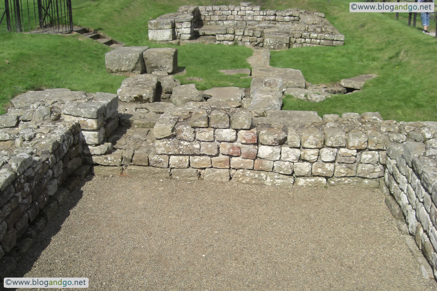 Hadrian's Wall Path - North Gate I, Chesters Roman Fort